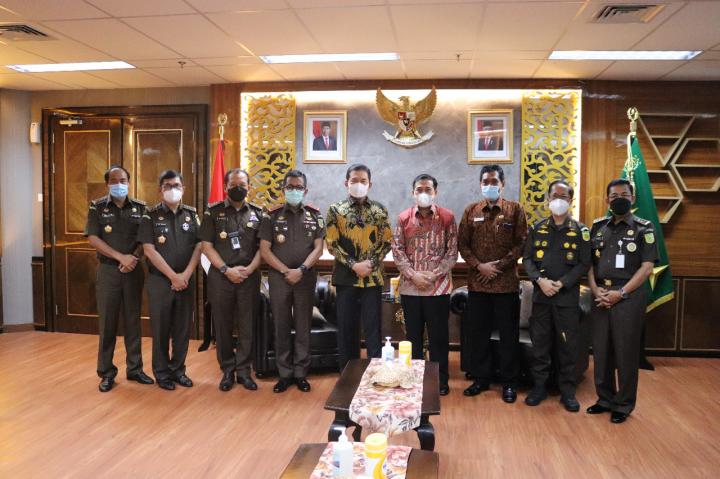 Jaksa Agung RI Terima Kunjungan Pimpinan Ombudsman RI